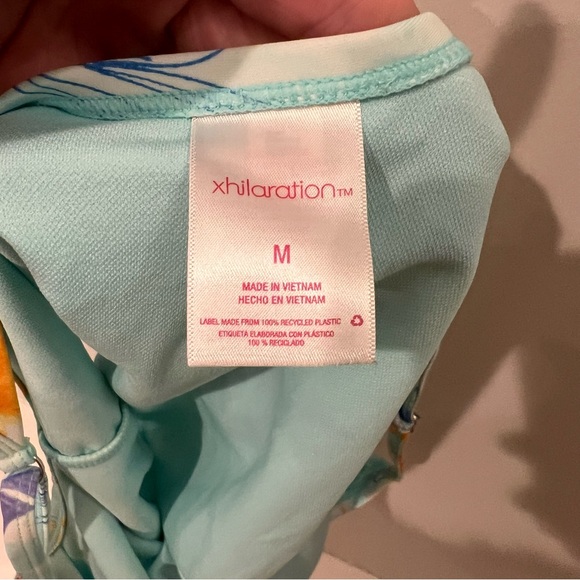 Xhilaration Floral One-Piece Swimsuit - Picture 3 of 3